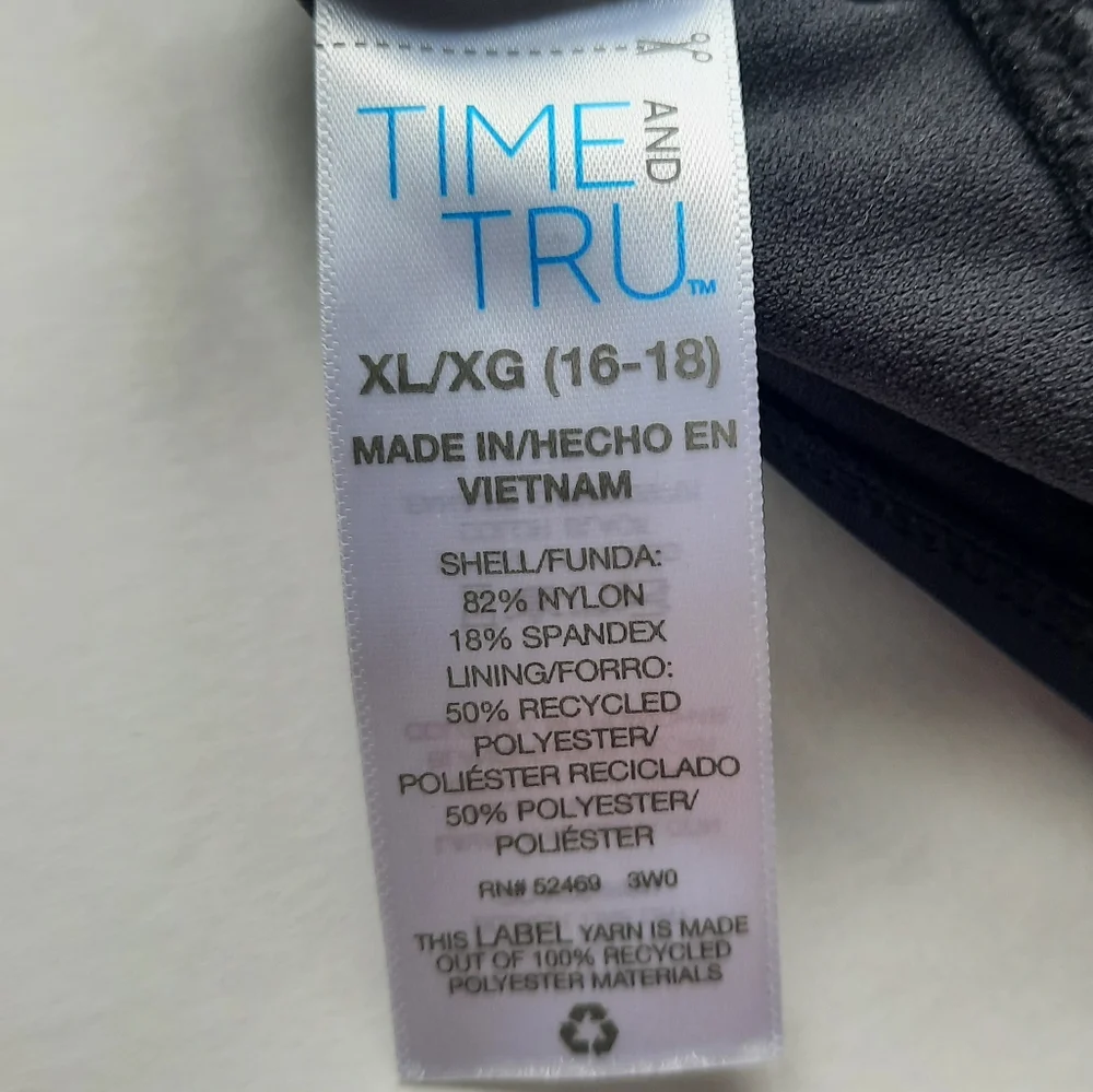 Time and Tru | Shirred Sides Corset Back One Piece Swimsuit, Women's XL NWT - Picture 5 of 12